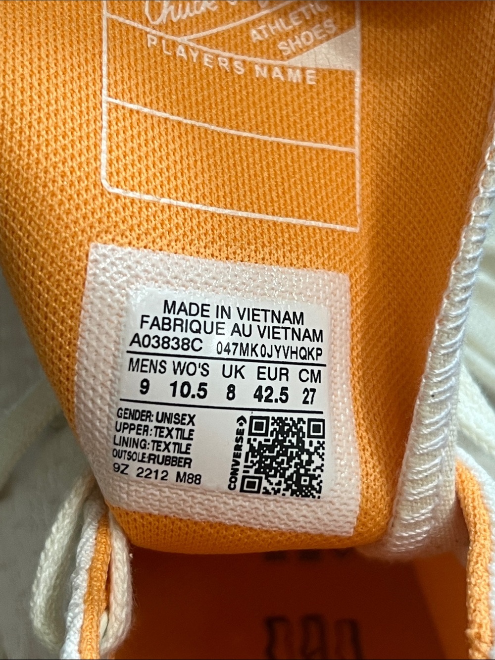 CONVERSE RUN STAR HIKE HI
PEACH DREAM/ORANGE HAVEN/EGRET - Picture 16 of 17